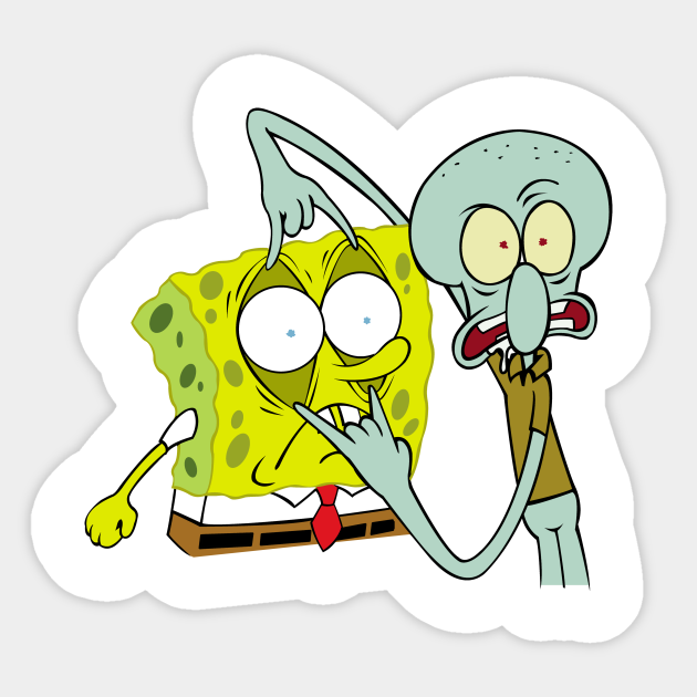 Spongebob Sticker Bumper Stickers Paper & Party Supplies